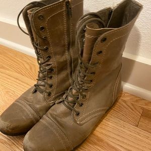 Steve Madden Combat Boots